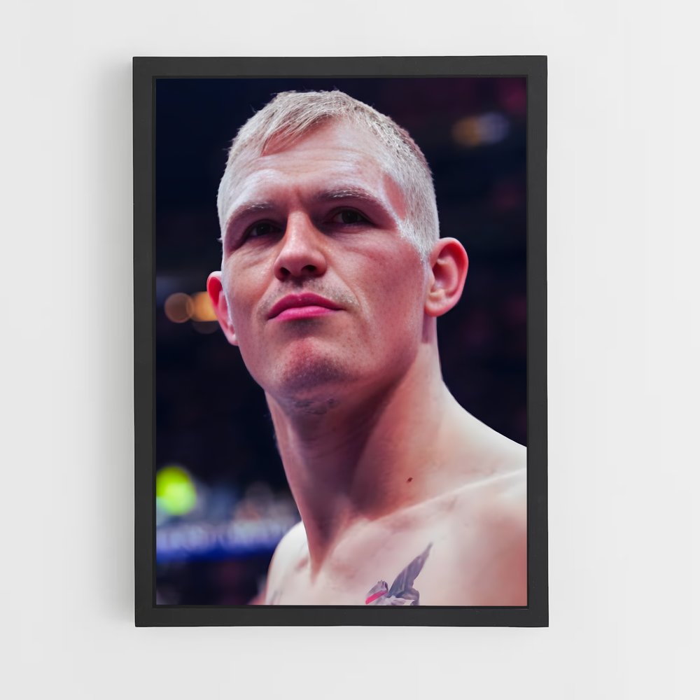 Poster Ian garry ornés – affiche MMA (vue 2)